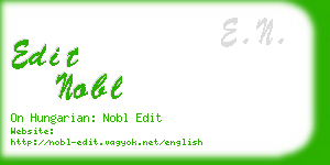 edit nobl business card